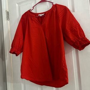 Chico's Vibrant Red Blouse